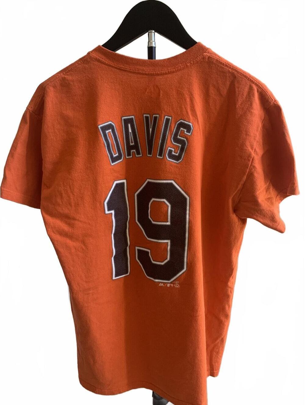 Baltimore Orioles Davis #19 Chris Davis Orange T-Shirt - Medium